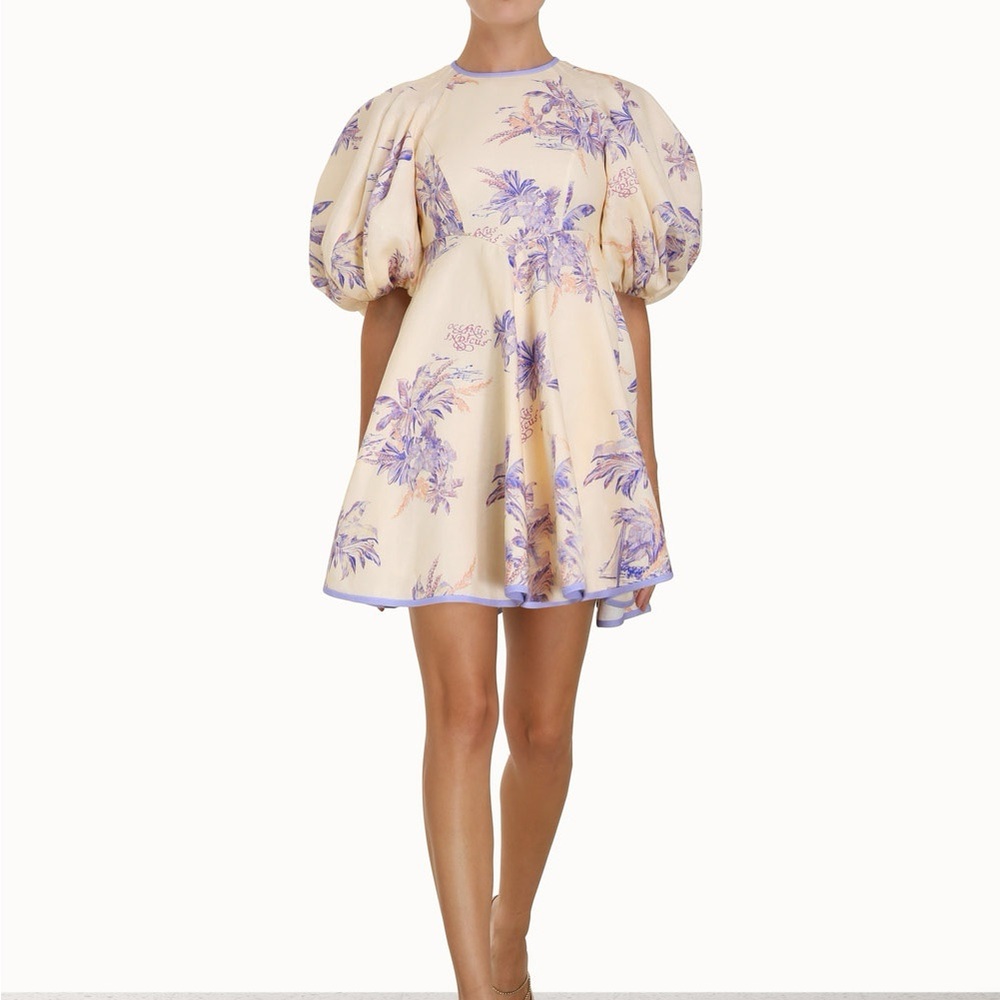 Zimmermann linen day mini dress